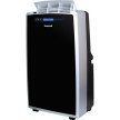Honeywell MM14CCS Portable Air Conditioner, 14,000 BTU Cooling, LCD Display, Single Hose (Black-Silver)