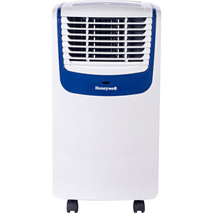 Honeywell MO08CESWB Compact Portable Air Conditioner, 8,000 BTU (White/Blue)