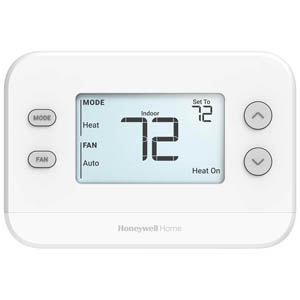 Honeywell Home X1N Non-Programmable Thermostat for Single-Stage Systems