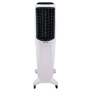 Honeywell TC50PEU Evaporative Tower Air Cooler and Humidifier, 588 CFM (White)
