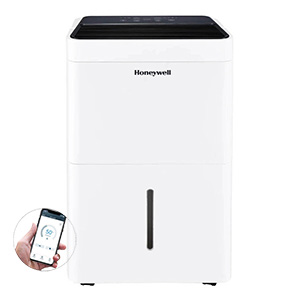 Honeywell TP-Series 25-Pint Smart Portable Dehumidifier with Alexa Voice Control