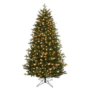 Honeywell 6.5 ft. Whistler Fir Pre-Lit Artificial Christmas Tree - W14L0692