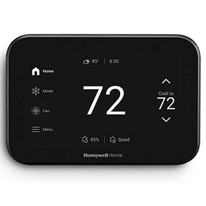 Honeywell Home X8S Smart Thermostat, Black